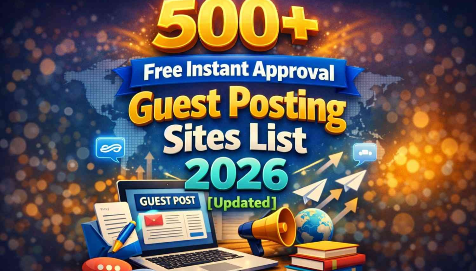 Free Guest Posting Sites List 2018