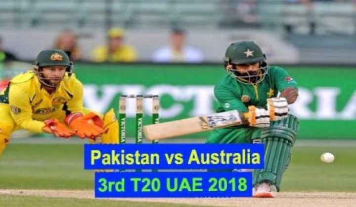 Pakistan versus Australia third T20: Live Cricket Score