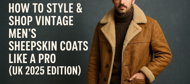 Traditional Sheepskin Coats for Men is Really a Wise Choice to being Trendy