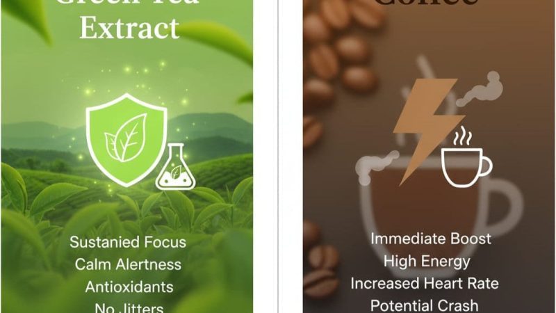 Which one is better? Green Coffee Compared to Green Tea Extract