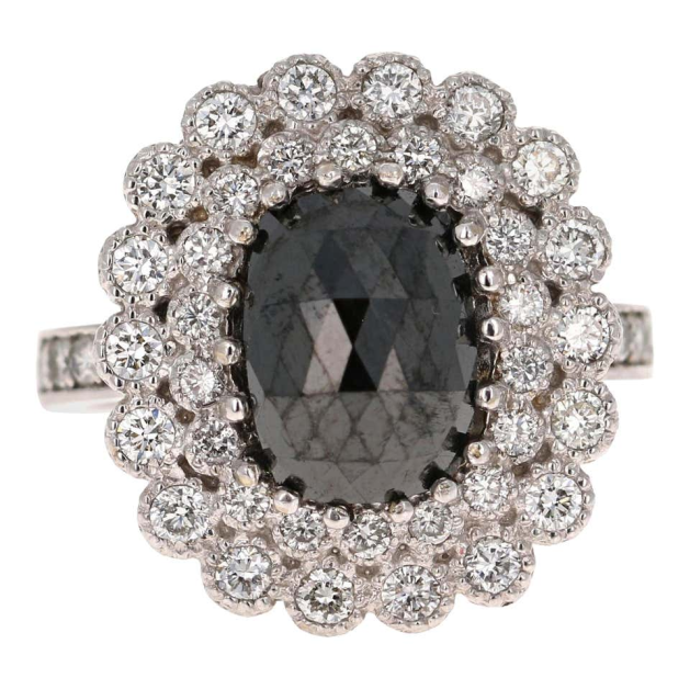 The Classic Black Diamond Ring Worth Anything.