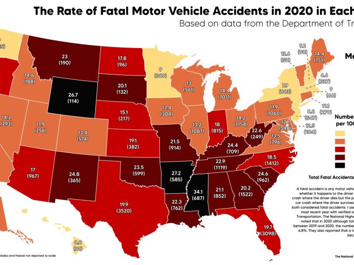 How Many Car Accidents Occur Every Day in the USA?