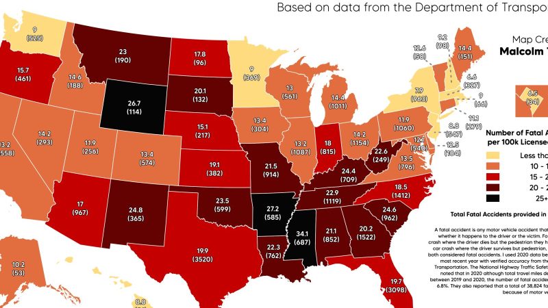 How Many Car Accidents Occur Every Day in the USA?