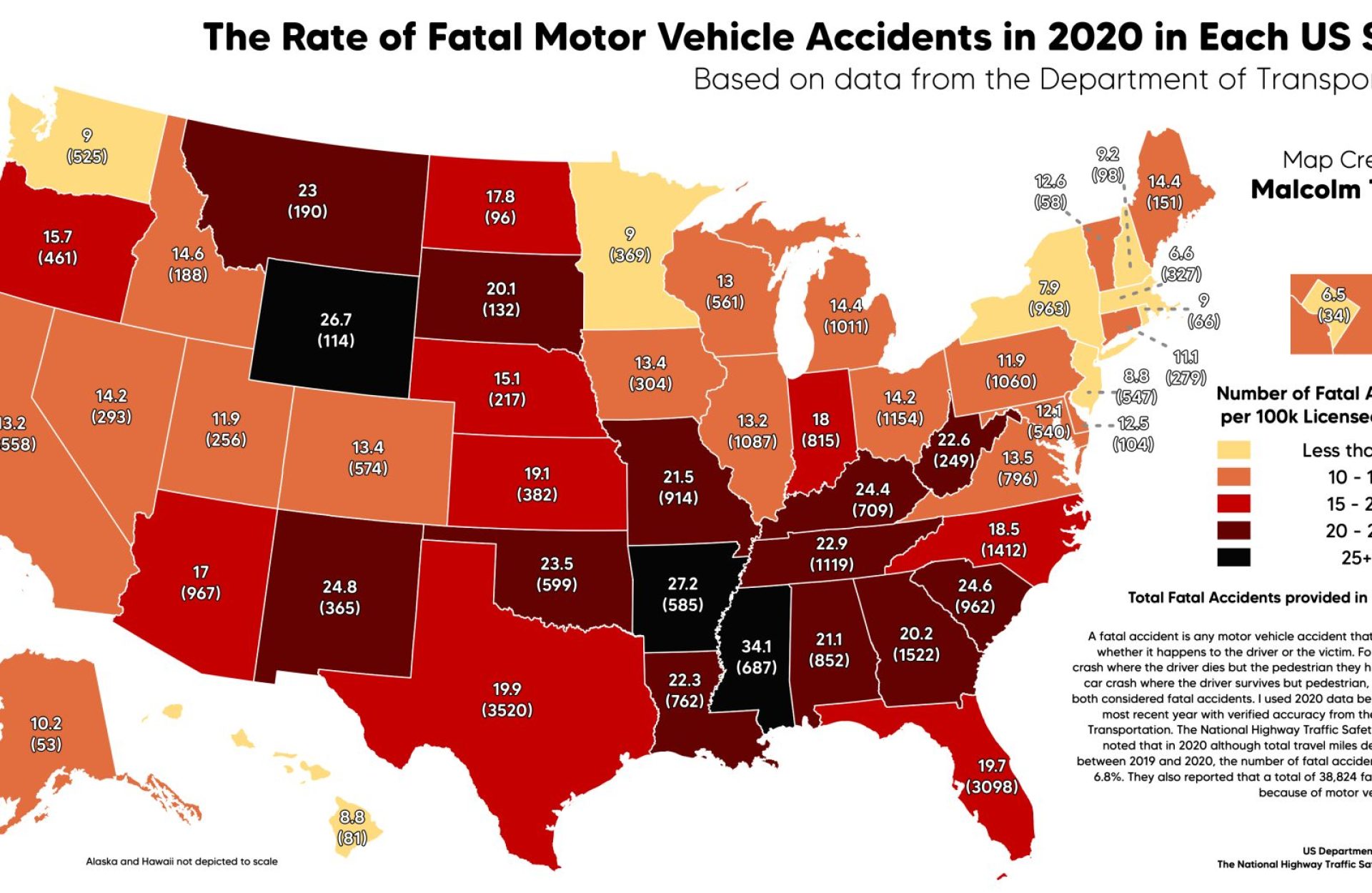 How Many Car Accidents Occur Every Day in the USA?