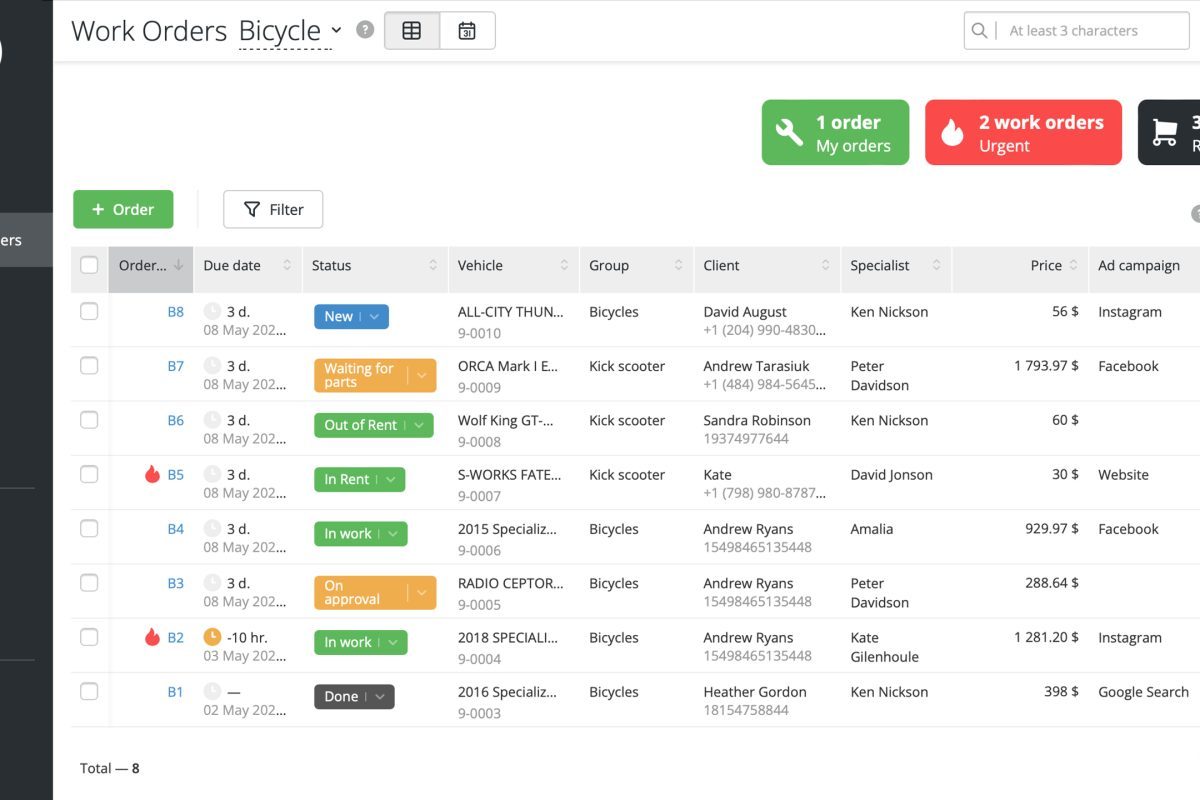 Tips for Managing an Online Bicycle Store