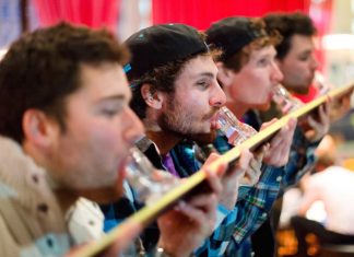 How To Drink From A Shotski?